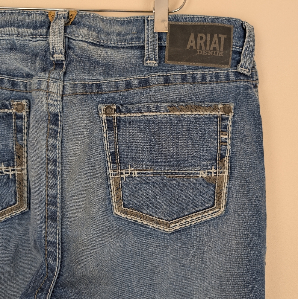 Ariat M2 Relaxed Stirling Stretch Boot Cut Jeans - Picture 9 of 13